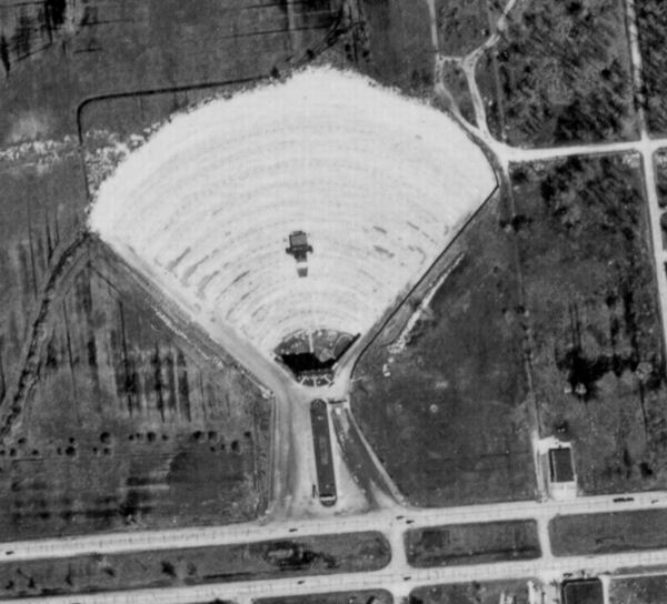 West Side Drive-In Theatre - Old Aerial